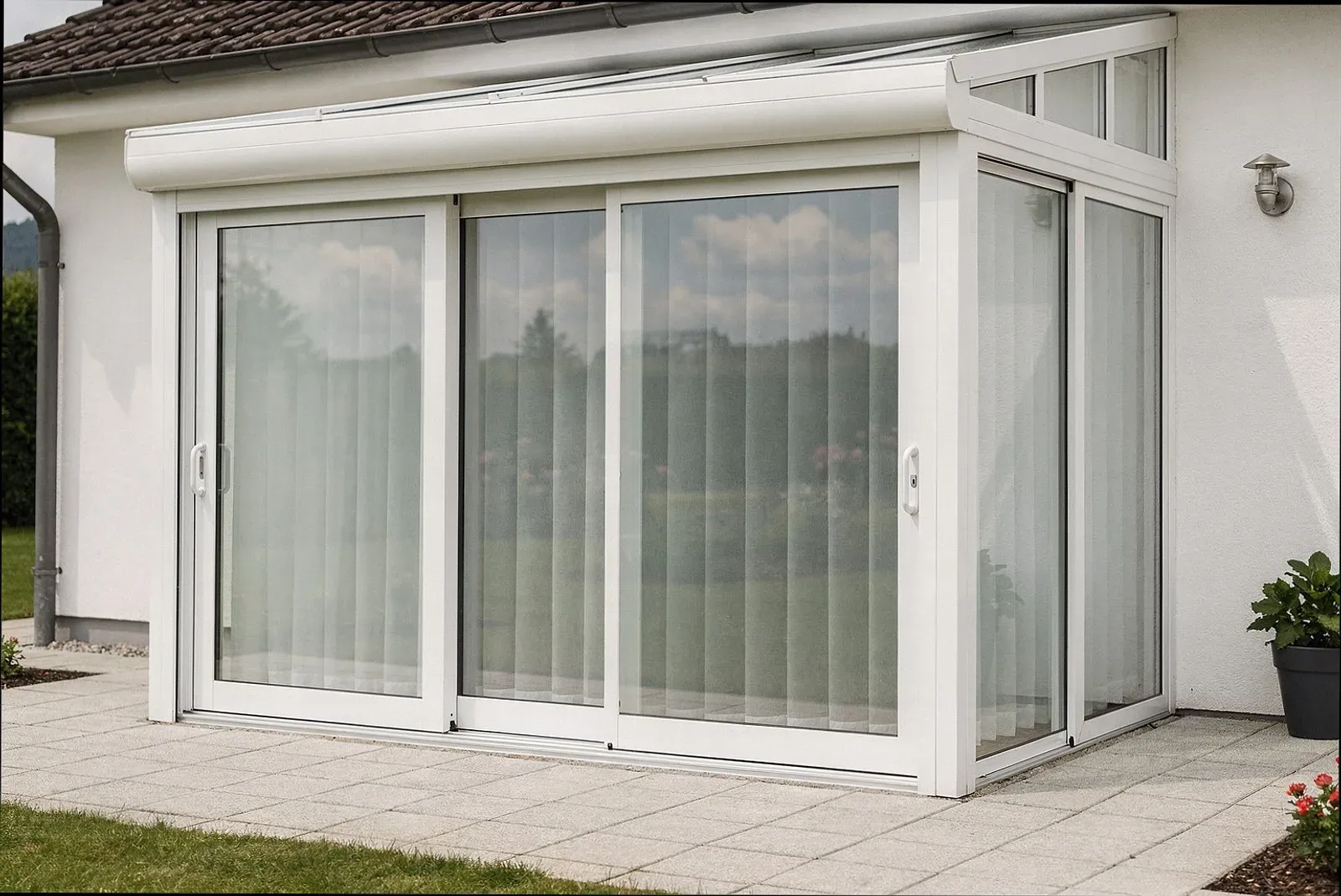 Wintergarten aus Aluminium in Mannheim